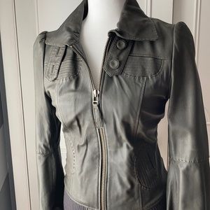 Mackage leather jacket